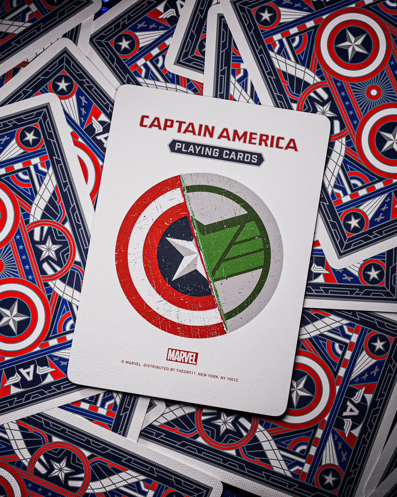 Captain America Playing Cards
