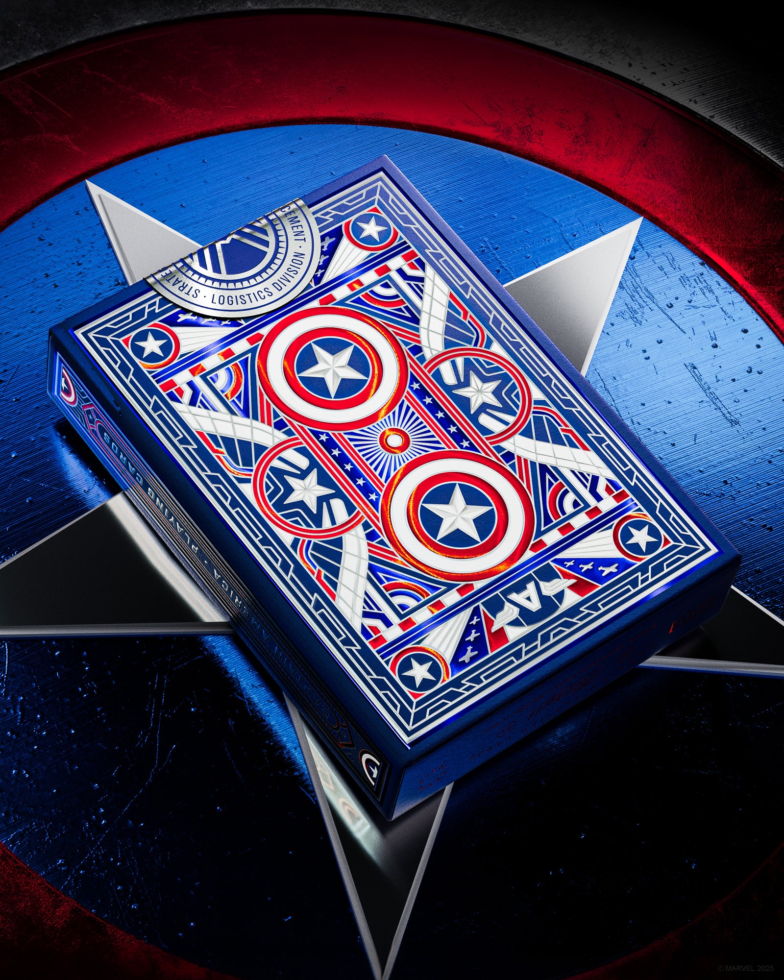 Captain America Playing Cards